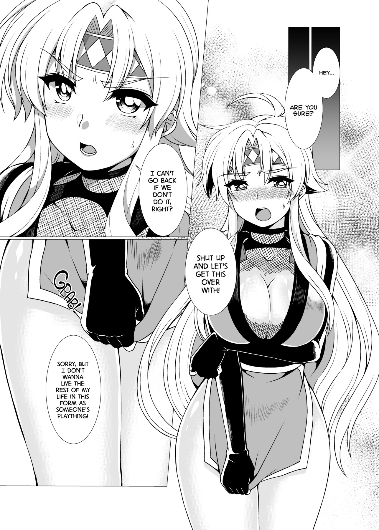 Hentai Manga Comic-Lewd Flower Bloom! Flirtatious Ninja Thrown into a Woman's Body!-Read-8